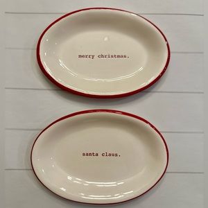 Rae Dunn Christmas Ovals
